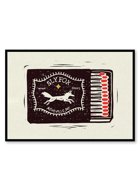 Sly Fox Matchbox, Poster
