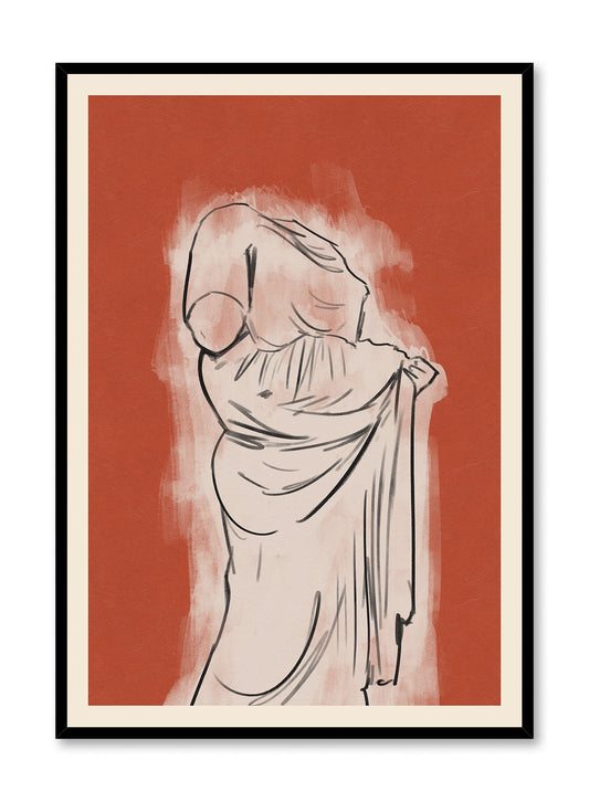 Draped, Poster