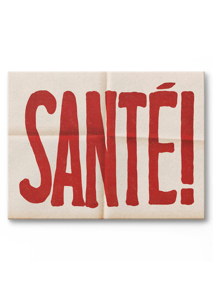 Santé!, Poster