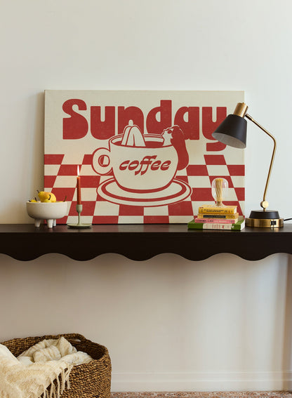 Retro Caffeine, Poster
